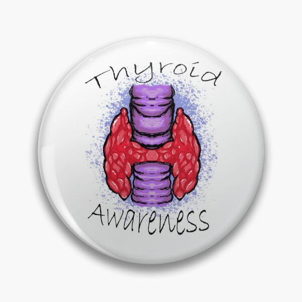 Item preview, thyroid awareness designed and sold by ZippysDesigns.
