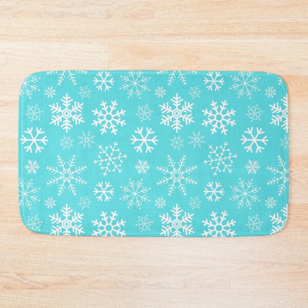Item preview, Blue Winter Simple Snowflake Pattern designed and sold by JABG-01.