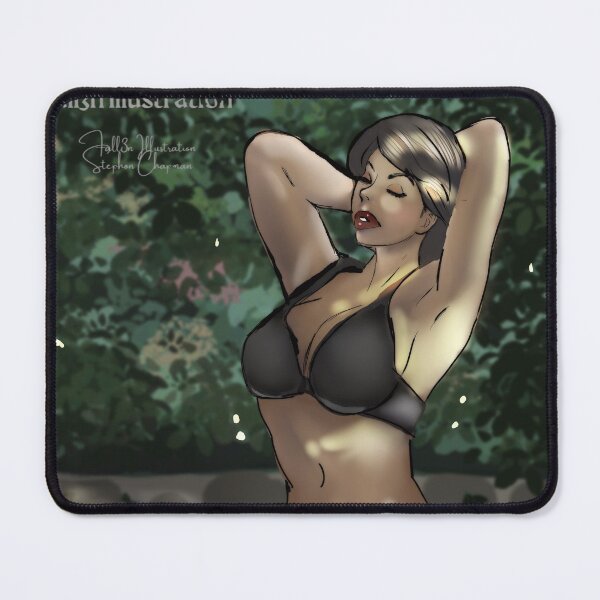Item preview, Girl Sitting at the Poolside designed and sold by ArtofFall3n.