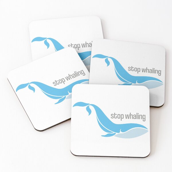 Item preview, Whale Hunting Protest / Save The Whales / Stop Whaling designed and sold by STOREMAAR.
