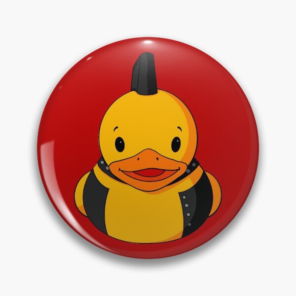 Item preview, Punk Boy Rubber Duck designed and sold by Alisha Ober Designs.