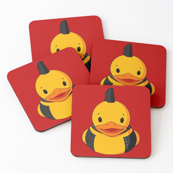 Item preview, Punk Boy Rubber Duck designed and sold by Alisha Ober Designs.