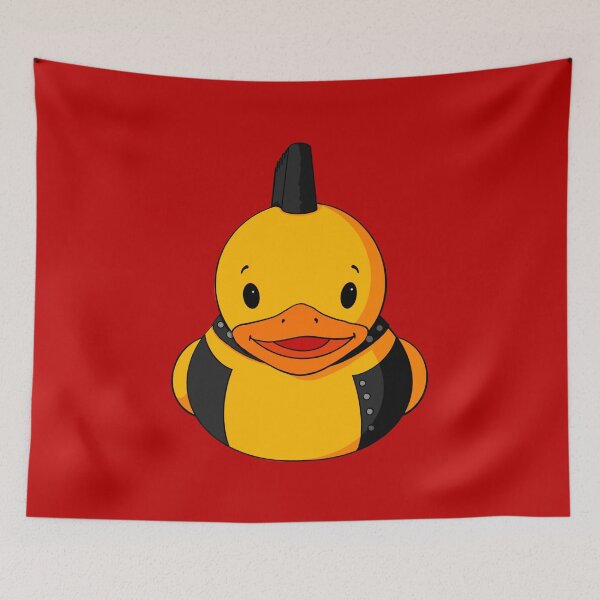Item preview, Punk Boy Rubber Duck designed and sold by Alisha Ober Designs.