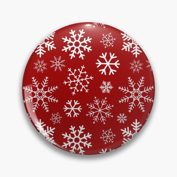Item preview, Red Winter Simple Snowflake Pattern designed and sold by JABG-01.