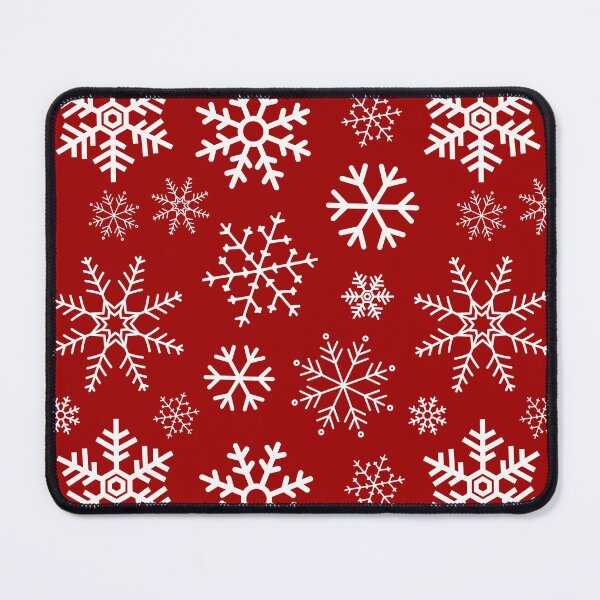 Item preview, Red Winter Simple Snowflake Pattern designed and sold by JABG-01.