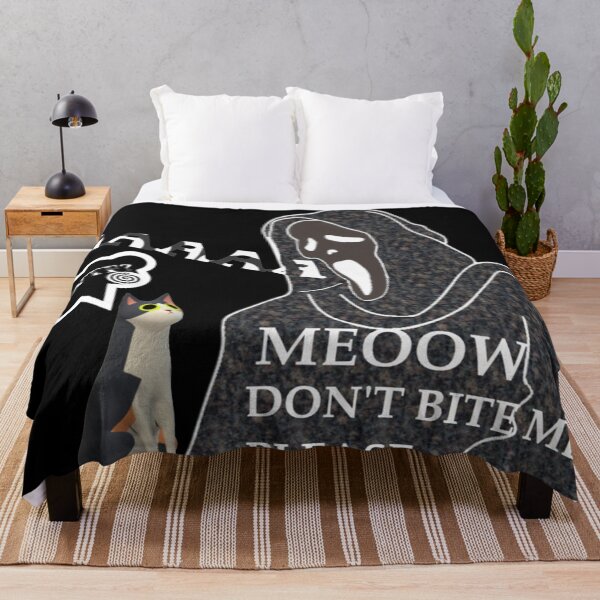 Item preview, GRIM REAPER FUNNY HALLOWEEN Meow, Don't Bite Me Please... designed and sold by TeesFashion.