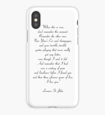 quote bonnie enzo vampire diaries iPhone Case