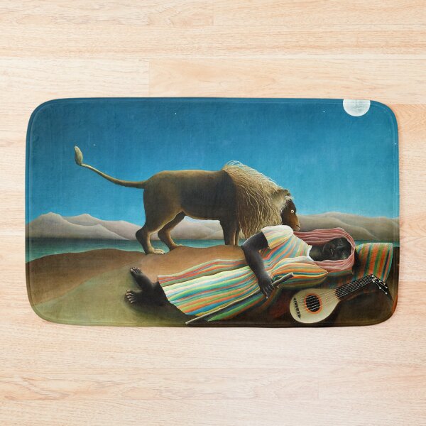 Item preview, The Sleeping Gypsy by Henri Rousseau (1897) designed and sold by allhistory.