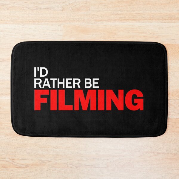 Item preview, I'd Rather Be Filming designed and sold by patricklevar.