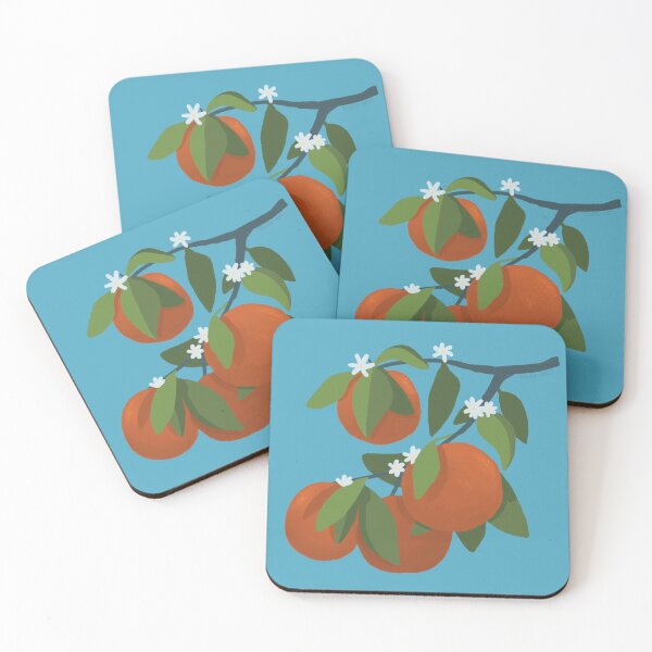 Item preview, Orange branch designed and sold by elleb-arts.