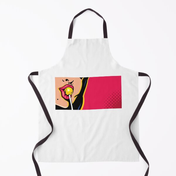 Item preview, Pop art woman licking lollipop designed and sold by etraveler.
