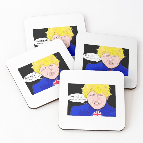 Item preview, Boris Johnson. Cartoon Caricature. UK POLITICS. designed and sold by Grant Wilson.