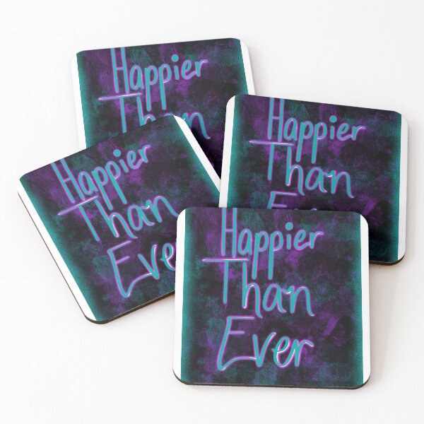 Item preview, Happier Than Ever designed and sold by EmJCreations.