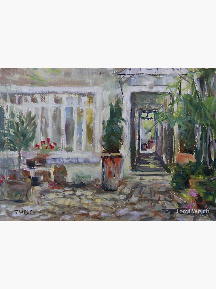 Double courtyard Rue Rodier Paris France by TerrillWelch