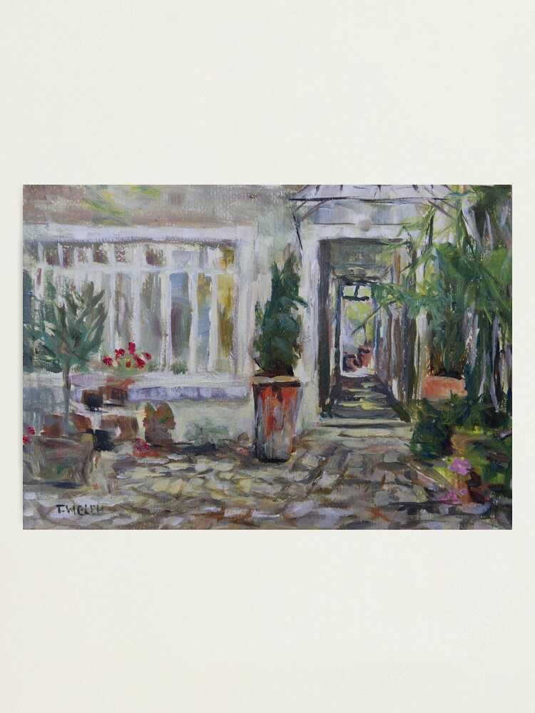 Alternate view of Double courtyard Rue Rodier Paris France Photographic Print