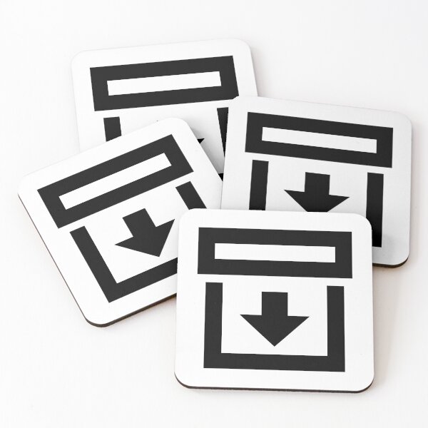 Item preview,  MDI Archive-Arrow-Down-Outline designed and sold by GnarlyFurtardo.