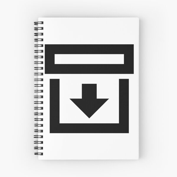Item preview,  MDI Archive-Arrow-Down-Outline designed and sold by GnarlyFurtardo.