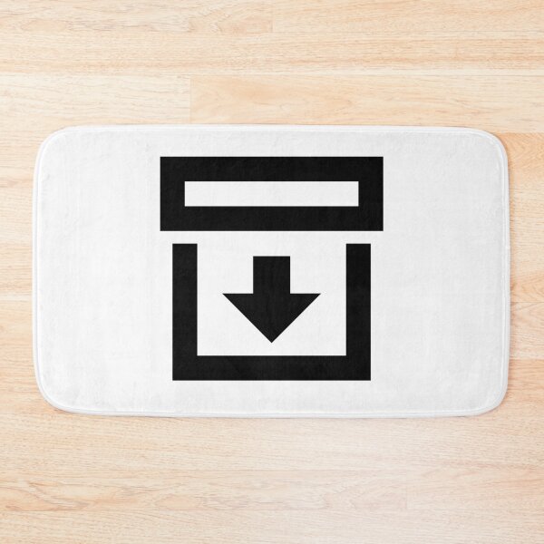Item preview,  MDI Archive-Arrow-Down-Outline designed and sold by GnarlyFurtardo.