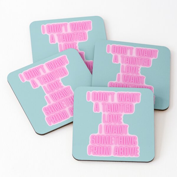 Item preview, Glow Pink Text Tainted Love  designed and sold by Aktavrh.