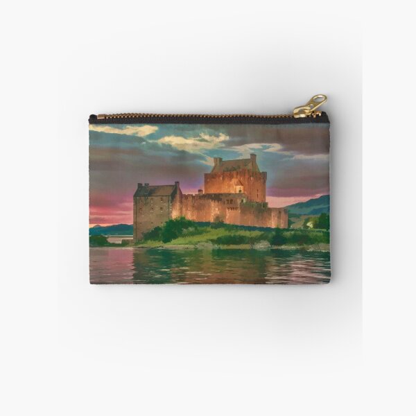 Item preview, Eilean Donan Sunset Watercolour Effect designed and sold by Chris Thaxter.