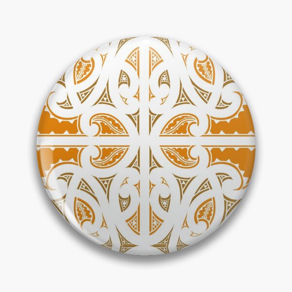Item preview, Kowhaiwhai Miki (Orange) designed and sold by LifeIsHecktic.