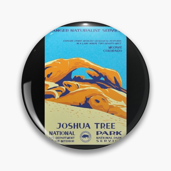 Item preview, Joshua Tree National Park Vintage WPA Poster designed and sold by JordanHolmes.