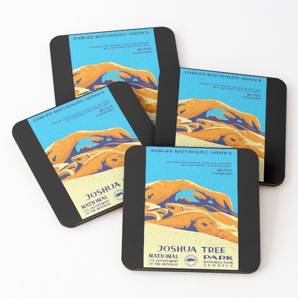 Item preview, Joshua Tree National Park Vintage WPA Poster designed and sold by JordanHolmes.