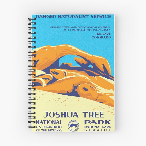 Item preview, Joshua Tree National Park Vintage WPA Poster designed and sold by JordanHolmes.