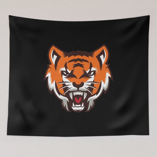 Item preview, Stay Home Tiger- Cool tiger T-shirt designed and sold by Water Flick.