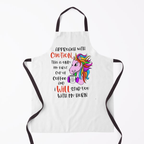 Item preview, Approach With Caution-Funny Unicorn Coffee gift designed and sold by BRtisticDesigns.