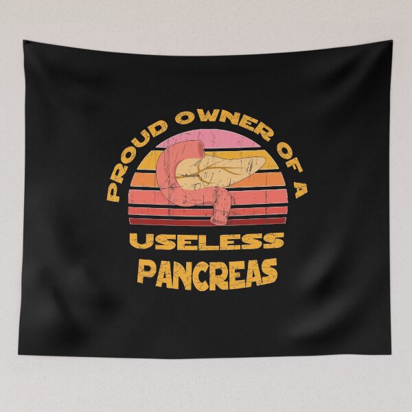 Item preview, Proud Owner of a useless pancreas - Funny get drunk designed and sold by paulocampos.