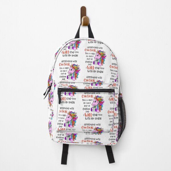 Item preview, Approach With Caution-Funny Unicorn Coffee gift designed and sold by BRtisticDesigns.