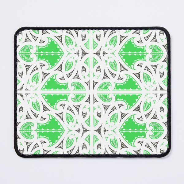 Item preview, Kowhaiwhai Miki (Green & Black) designed and sold by LifeIsHecktic.