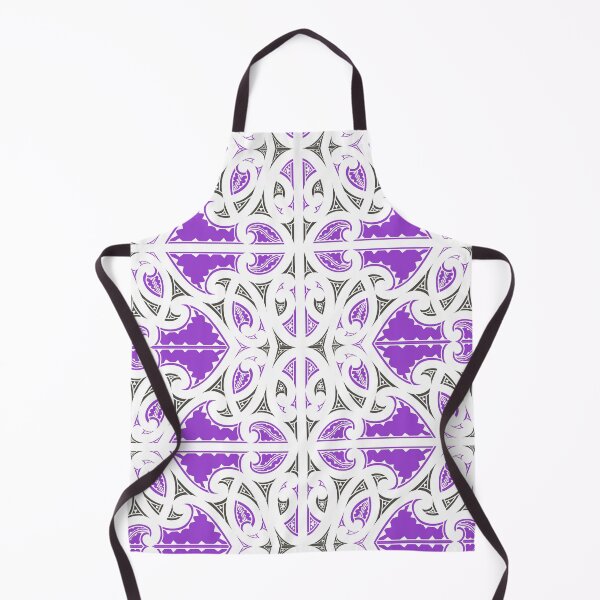 Item preview, Kowhaiwhai Miki (Purple & Black) designed and sold by LifeIsHecktic.