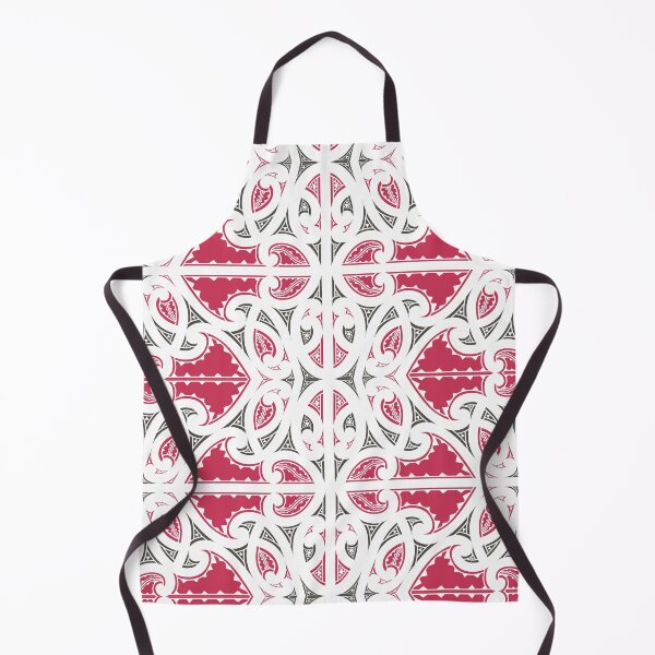 Item preview, Kowhaiwhai Miki (Maroon & Black) designed and sold by LifeIsHecktic.