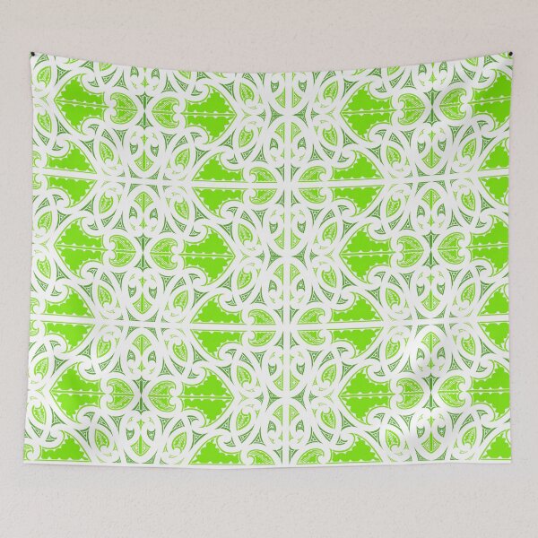 Item preview, Kowhaiwhai Miki (Green) designed and sold by LifeIsHecktic.