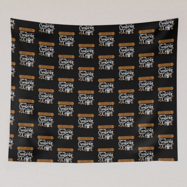 Item preview, This Wire Wrapper Runs On Creativity and Coffee designed and sold by Zurickdesigns.