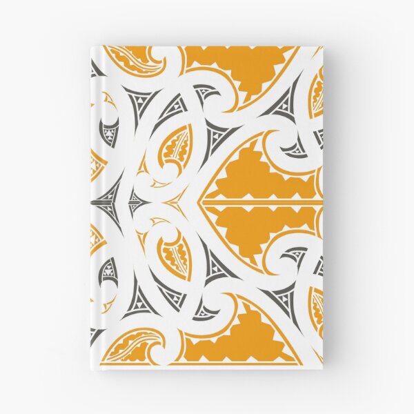 Item preview, Kowhaiwhai Miki (Orange & Black) designed and sold by LifeIsHecktic.