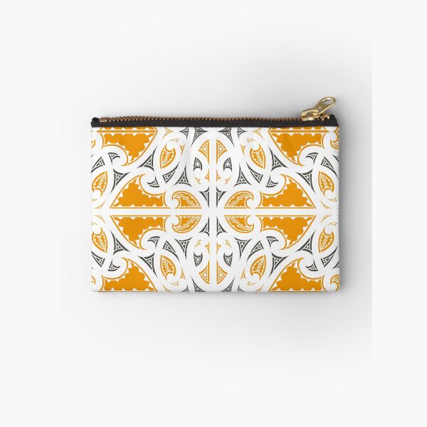 Item preview, Kowhaiwhai Miki (Orange & Black) designed and sold by LifeIsHecktic.