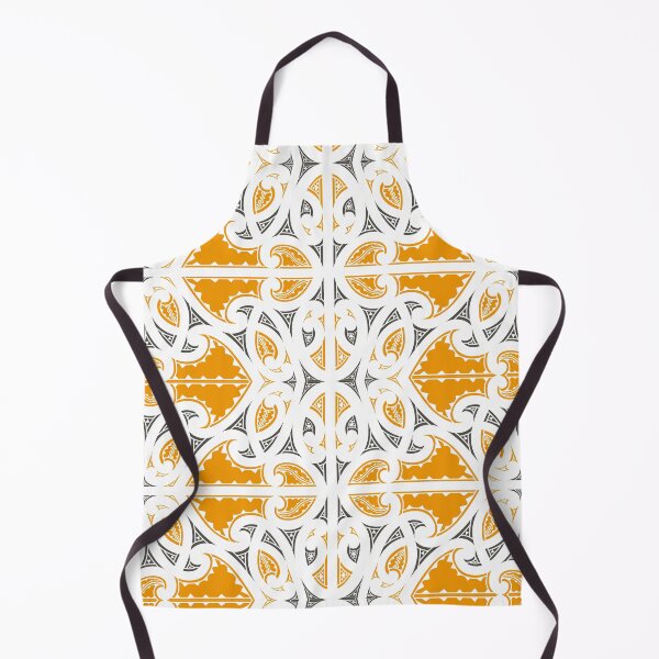 Item preview, Kowhaiwhai Miki (Orange & Black) designed and sold by LifeIsHecktic.