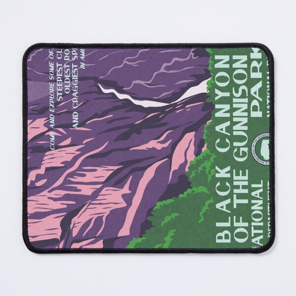 Item preview, Black Canyon Of The Gunnison National Park Vintage WPA Poster designed and sold by JordanHolmes.