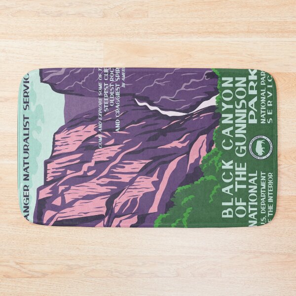 Item preview, Black Canyon Of The Gunnison National Park Vintage WPA Poster designed and sold by JordanHolmes.