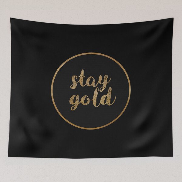Item preview, Stay Gold designed and sold by lollylocket.