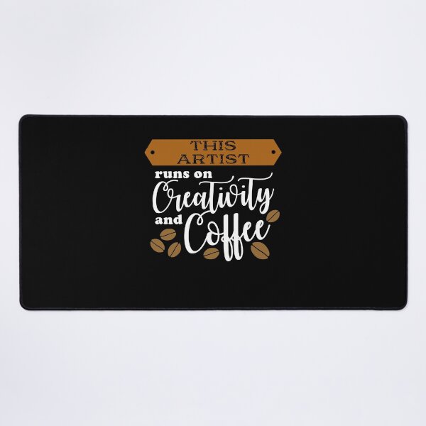 Item preview, This Artist Runs On Creativity and Coffee designed and sold by Zurickdesigns.