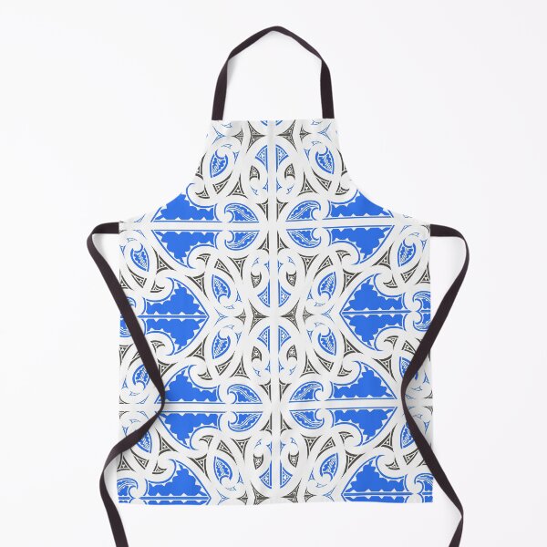 Item preview, Kowhaiwhai Miki (Blue & Black) designed and sold by LifeIsHecktic.