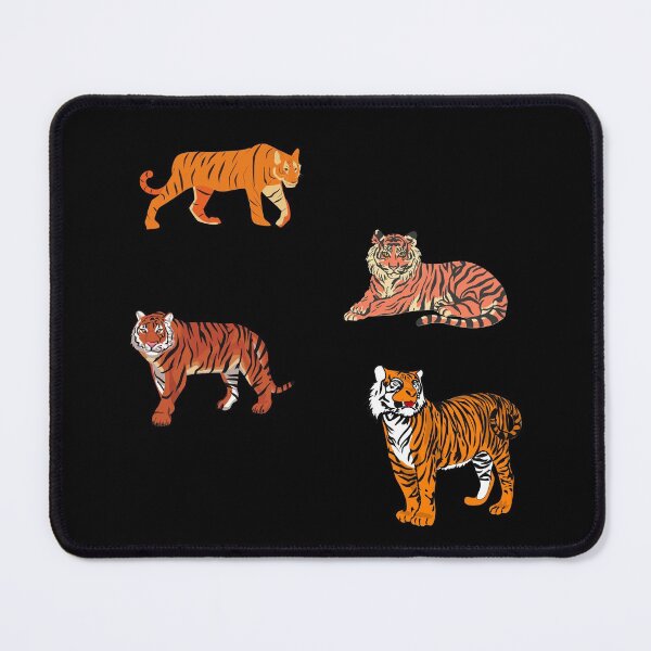 Item preview, Stay Home Tiger- Cool tiger sticker pack designed and sold by Water Flick.