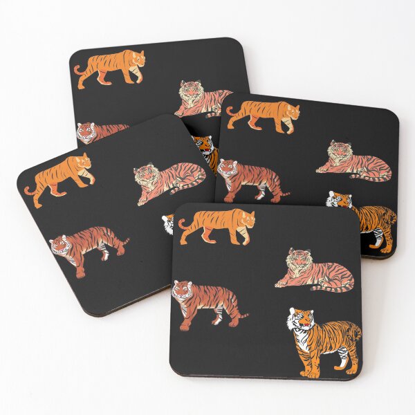 Item preview, Stay Home Tiger- Cool tiger sticker pack designed and sold by Water Flick.