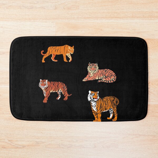 Item preview, Stay Home Tiger- Cool tiger sticker pack designed and sold by Water Flick.