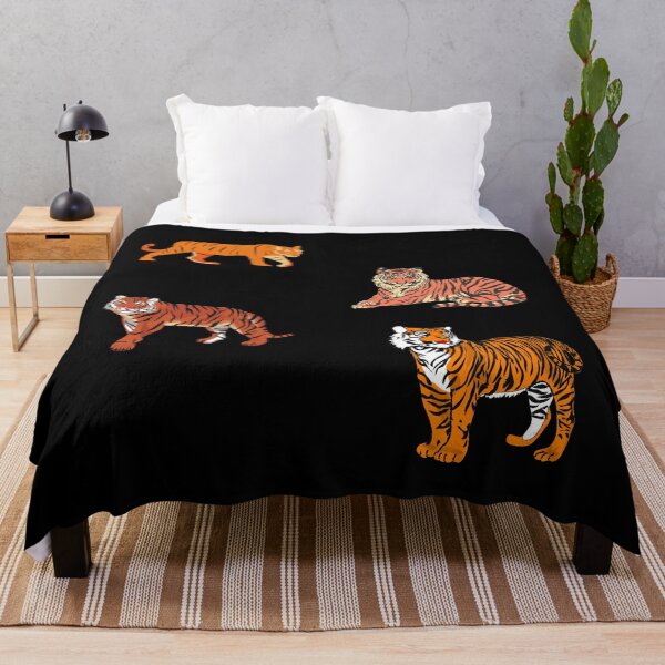 Item preview, Stay Home Tiger- Cool tiger sticker pack designed and sold by Water Flick.