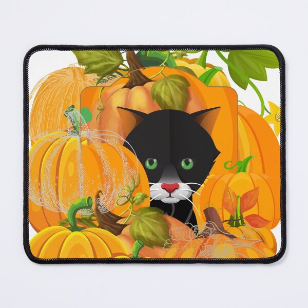 Item preview, Peeking between pumpkins designed and sold by BeatyinChaos.